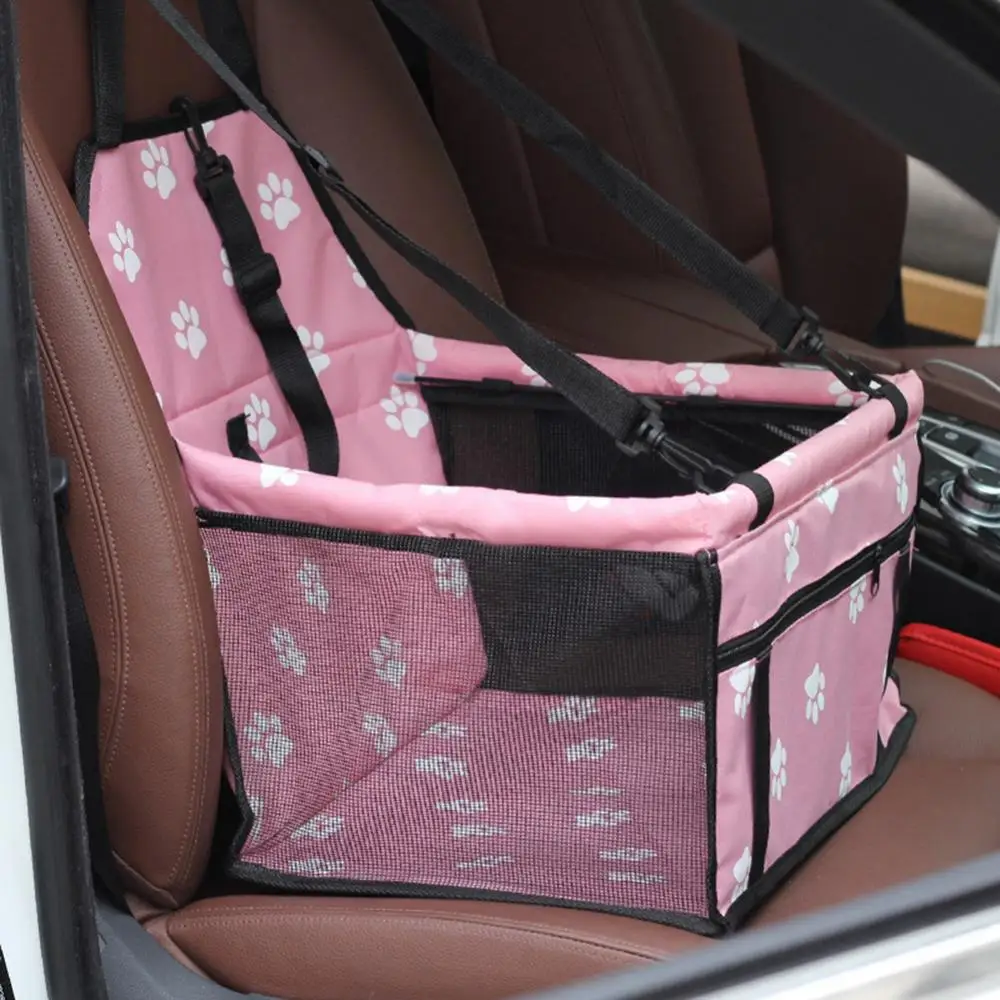 Breathable Dog Mat Waterproof Pet Car Seat Pet Dog Carrier Car Basket Cage Booster Car Seat Bag Pet Puppy Products       