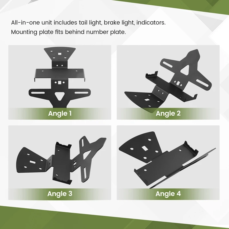 Motorcycle Tail Mount License Plate Bracket For KOVE 450RR 450 RR KOVE 450Rr KOVE 450Rr image 4