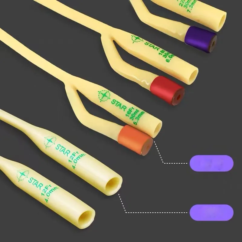 Latex Silicone T Shape Urinary Biliary Drainage Tube T Drainage Tube Good Price