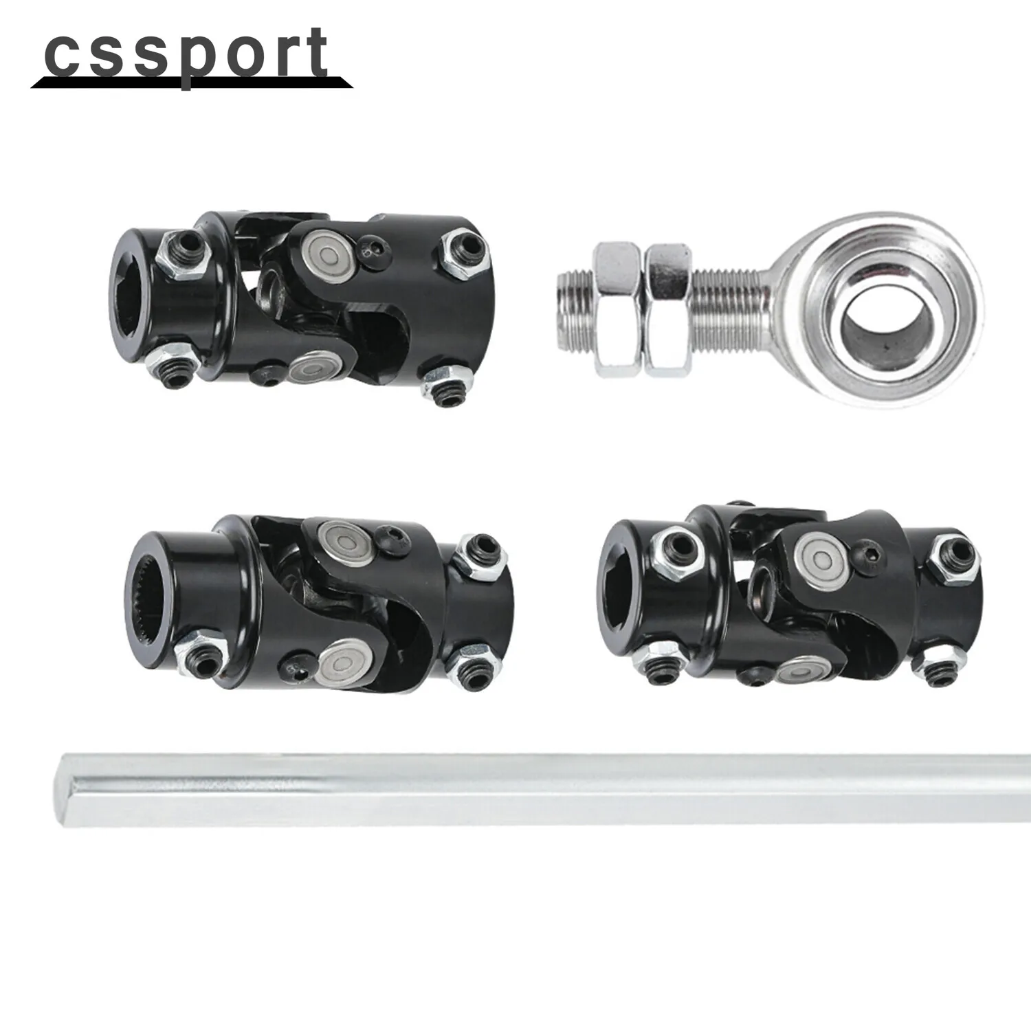 

Рулевой ящик, черный U-образный шарнир, стальной рулевой вал 36 дюймов + опорный подшипник 3/4 дюйма GM