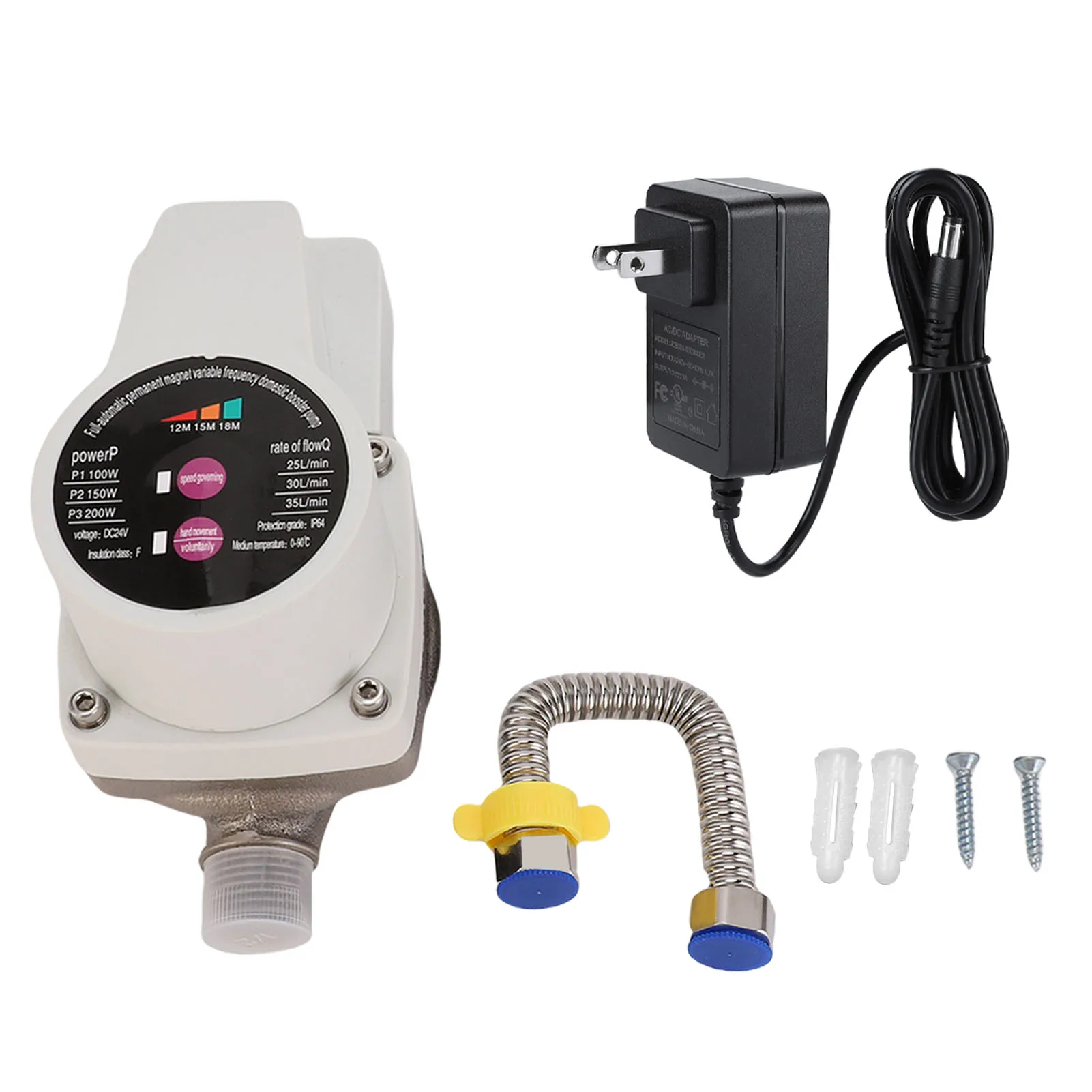 water-pressure-booster-pump-automatic-quiet-3-speeds-brushless-motor-water-pump-for-faucets-toilets-boilers-showers