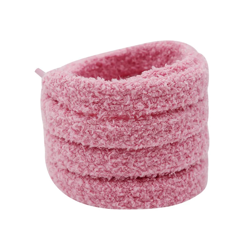 Weiche, flauschige Schnürsenkel, 15 mm breit, flache Plüsch-Frottee-Schnürsenkel für Damen-Freizeitschuhe, bequemer Schnürsenkel-Ersatz – Detail 14