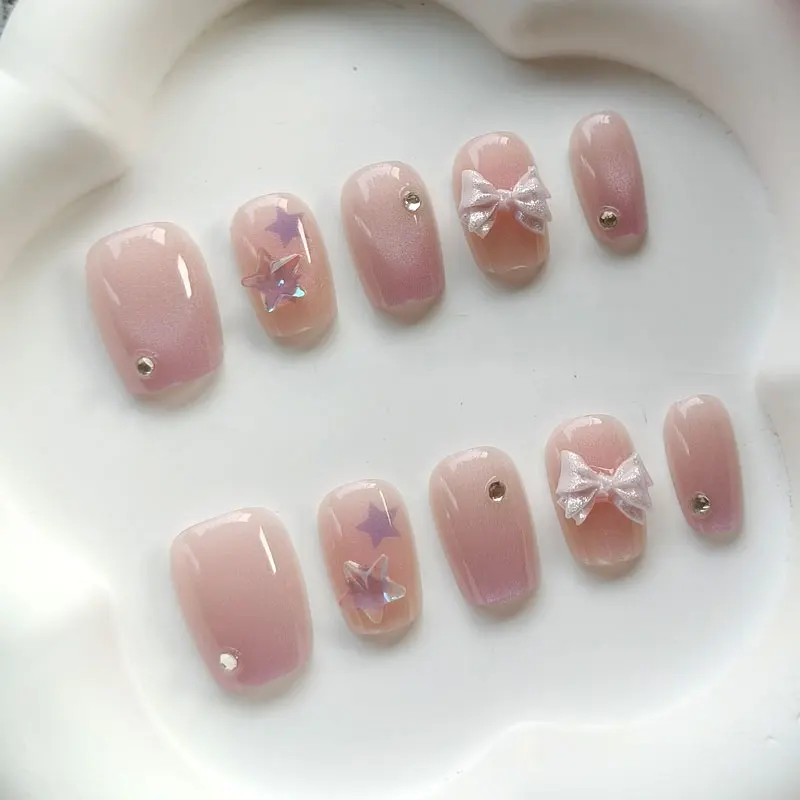 10 Stück Modische Süße Rosa-Li – Nail Art Xs Bewertung und Preis