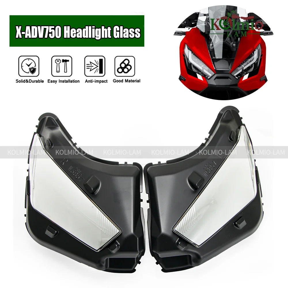 

Подходит для Honda X-ADV750 XADV 750 2021-2024 гг., стекло передней фары, корпус фары мотоцикла, защита X-ADV 750 2022 2023, крышка