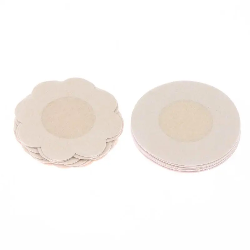 60PCS Women Summer Invisible Nipple Covers Pads Ultra Thin Fabric Chest Stickers Disposable Lift Pasties Daily Wear Intimate Und