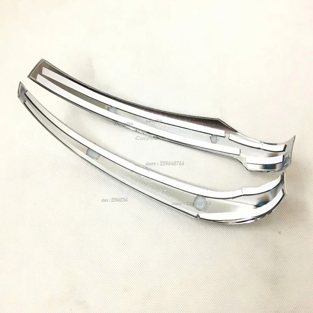 For Mazda CX-5 CX5 KF CX-8 CX8 2017-2022 2023 Chrome Car Rearview Mirror Strip Cover Trim Decorate Frame Moulding accessories