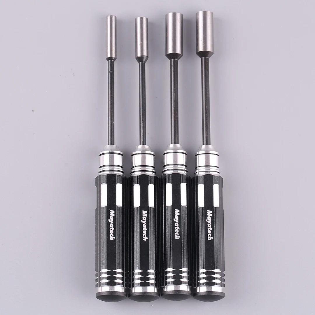 Mayatech manga hexagonal interna de aço carbono para modelo RC ferramenta de reparo de auto-serviço série comum 4.0 5.5 7.0 8.0