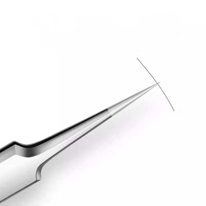 8 قطعة مجموعة أدوات إبر حب الشباب من الفولاذ المقاوم للصدأ-مزيل الرؤوس السوداء ومجموعة ملاقط لتنظيف مسام الوجه أدوات العناية بالبشرة المحمولة #6