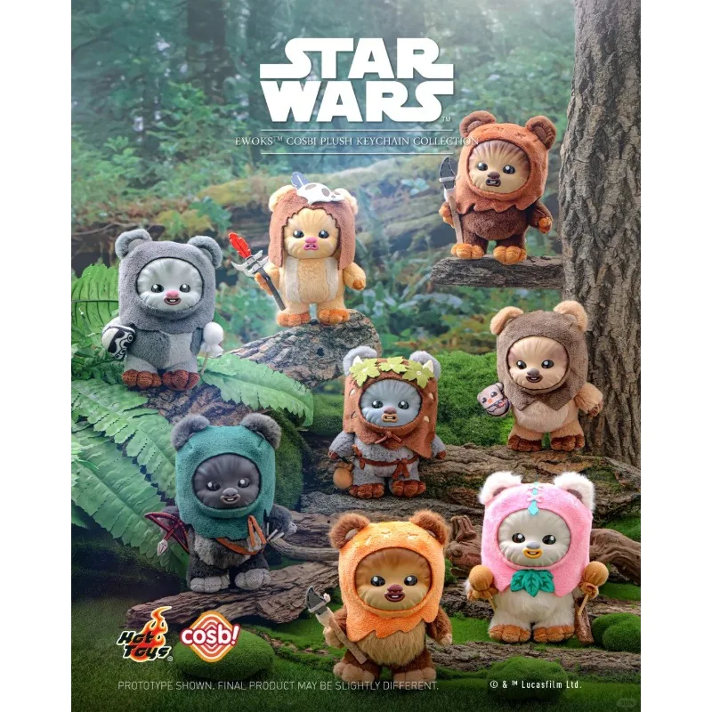 

Pre-order Original Star Wars Iwalker COSBI Keychain Surprise Box Action Figures Mysterious Box Kids Girls Toys Series Gifts