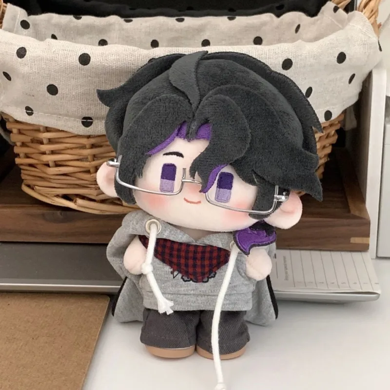 New 10cm Genshin Impact Pantalone Plush Doll Game Peripheral Regrator Cotton Doll With Bone Fan Made Holiday Birthday Gift