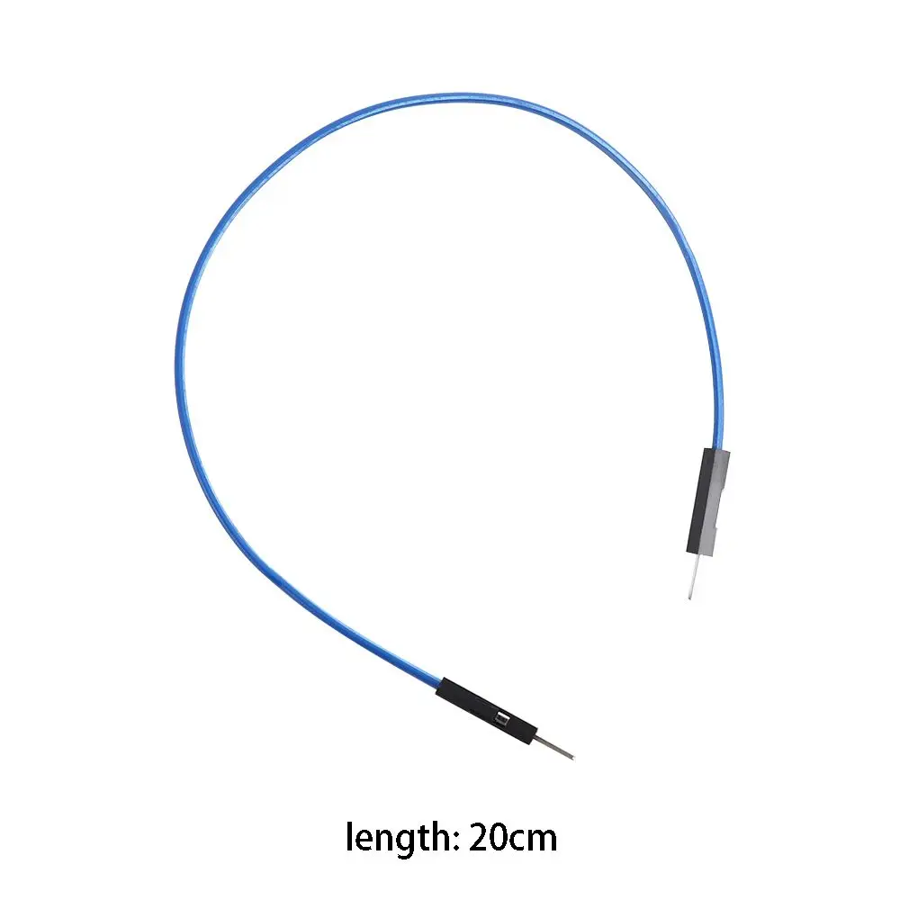 30 Uds macho a macho DIY Kit electrónico conector de 2,54mm Cable de puente placa de pruebas Cable Dupont