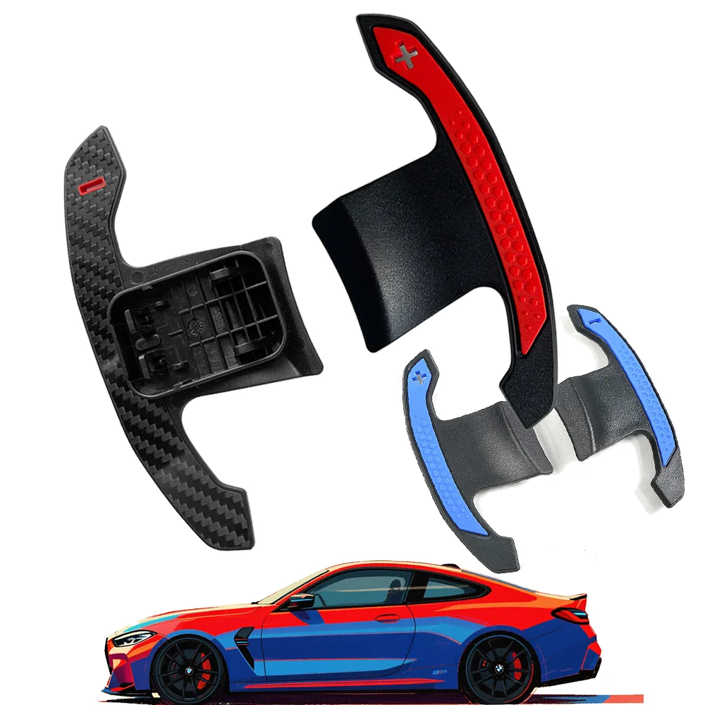 

Carbon Fiber Steering Wheel Paddles for BMW F20 F30 F32 F34 F36 F80 G42 F30 F31 F34 F35 G80 F30 Steering Wheel Shifter Paddle