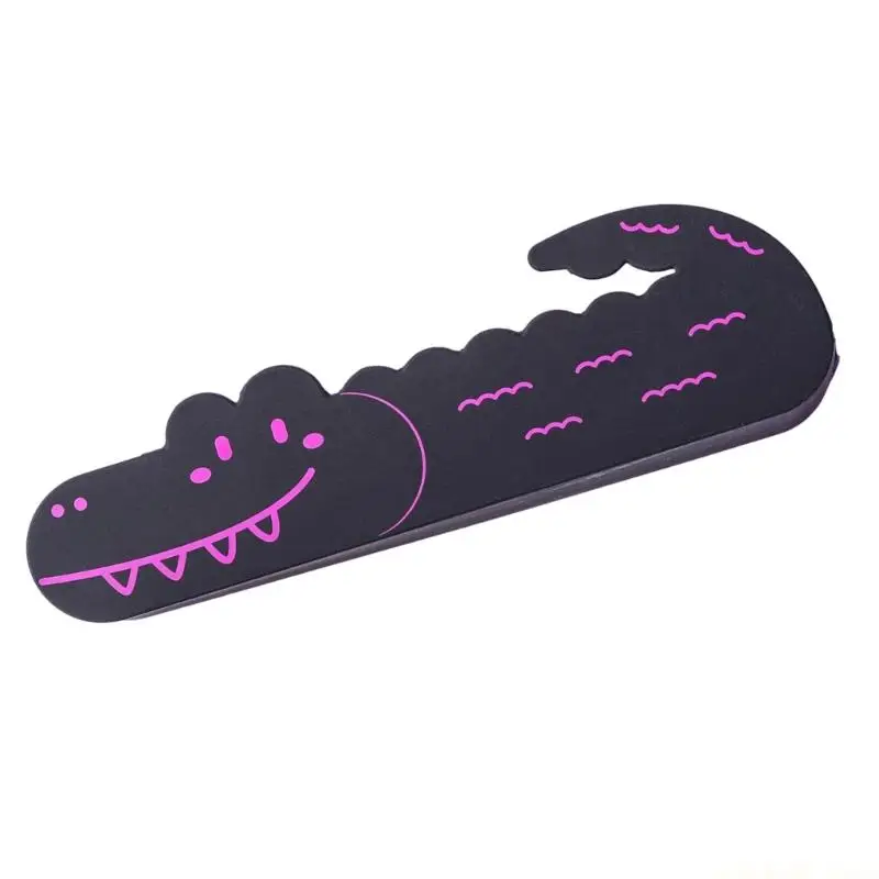 Silicone Students Pencil Case Cartoon Design Zippers Pen with Easy-Clean Surfaces, 22x5x7cm Stationeries Organizers