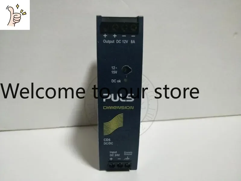 

2026.4 Original German PULS PULS Rail Power Supply CD5.121 12V 8A In Stock