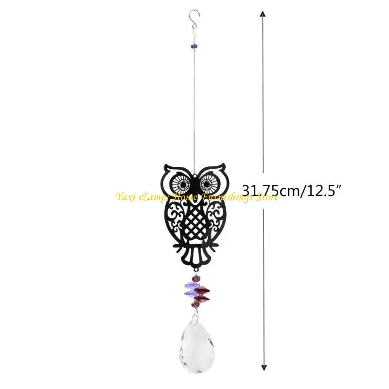 

Crystal Garden for Butterfly Hummingbird Hanging Pendant Ornament Wind Chimes for Rainbow Maker Prisms Drop shipping