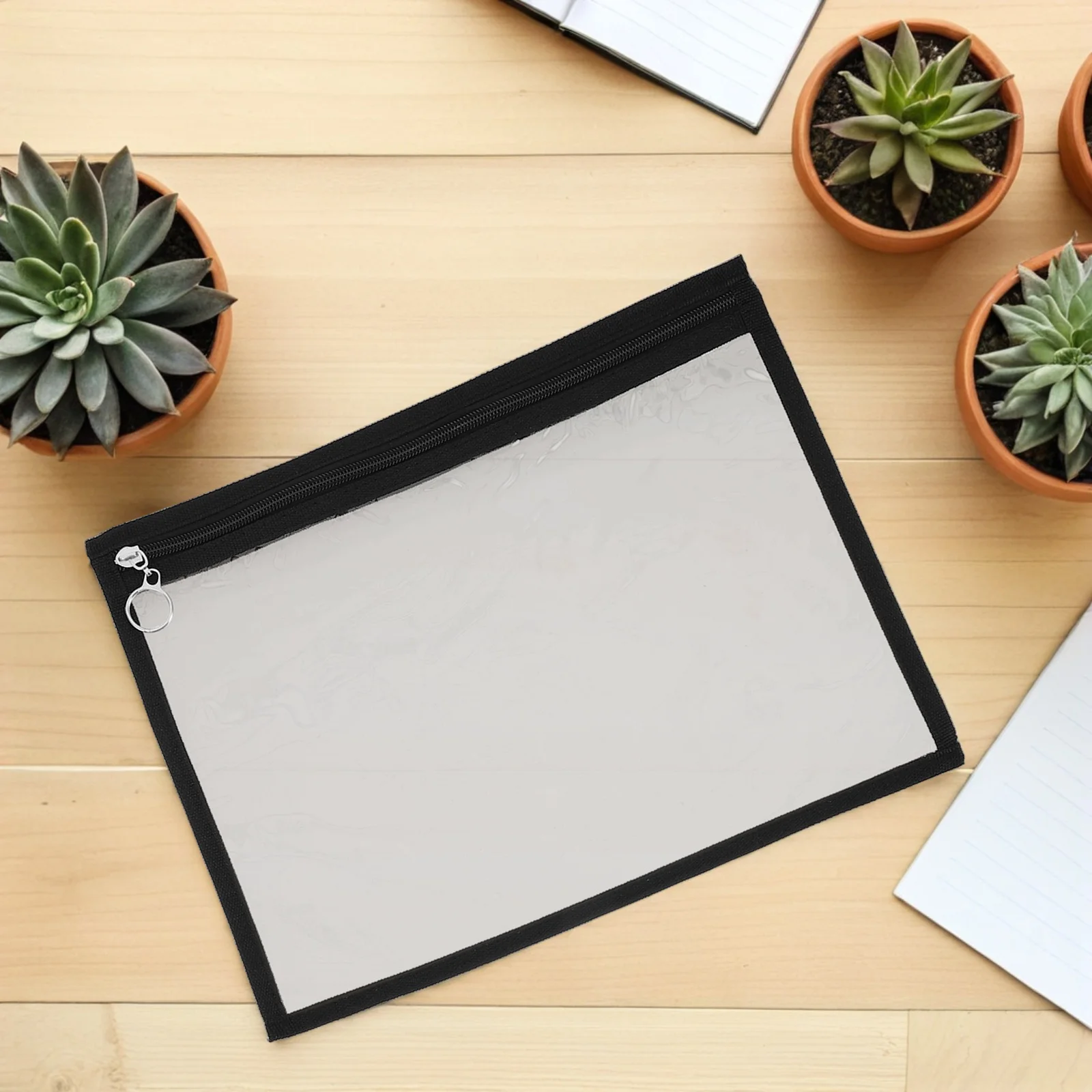 

12 шт., прозрачная сумка на молнии из ПВХ, прозрачный органайзер для документов, дорожная сумка для хранения туалетных принадлежностей, держатель для карандашей