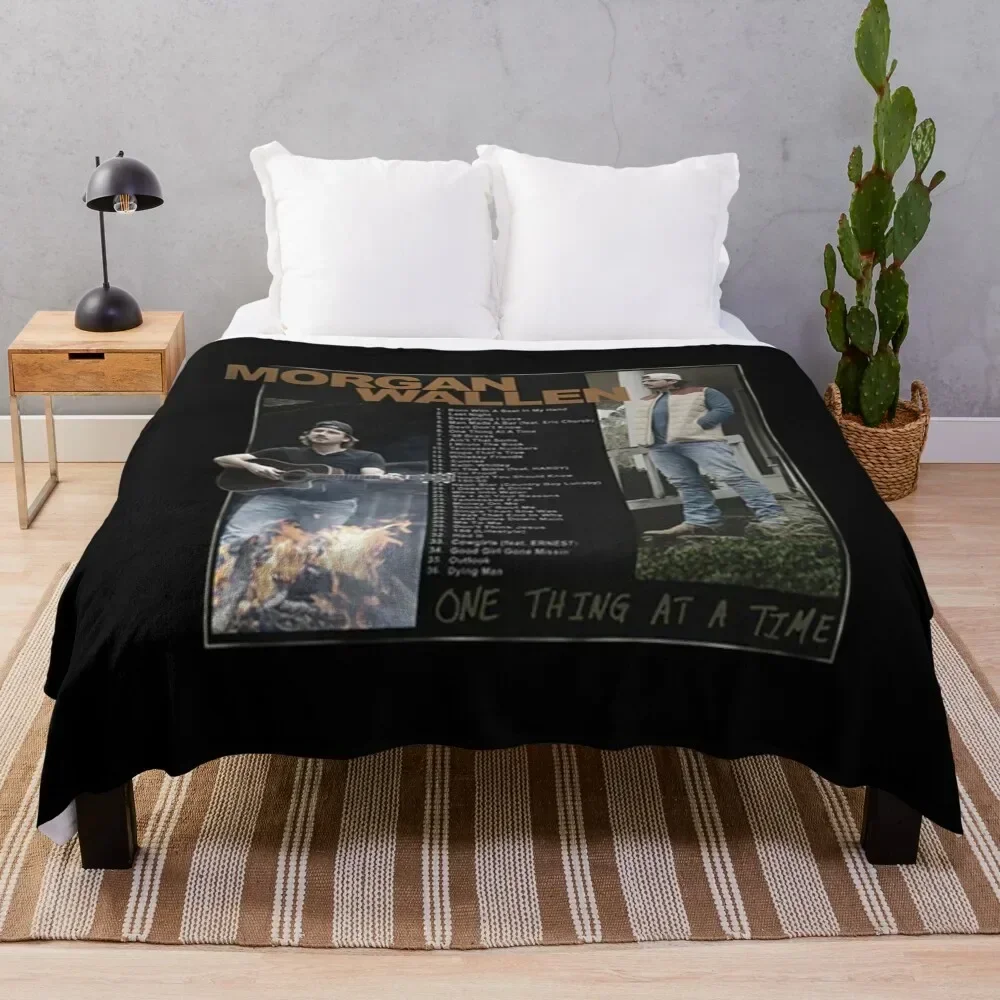 

Dangerous One Thing 7 Summers-Morgan Throw Blanket Plaid on the sofa Thermal Cute Plaid Retros Blankets