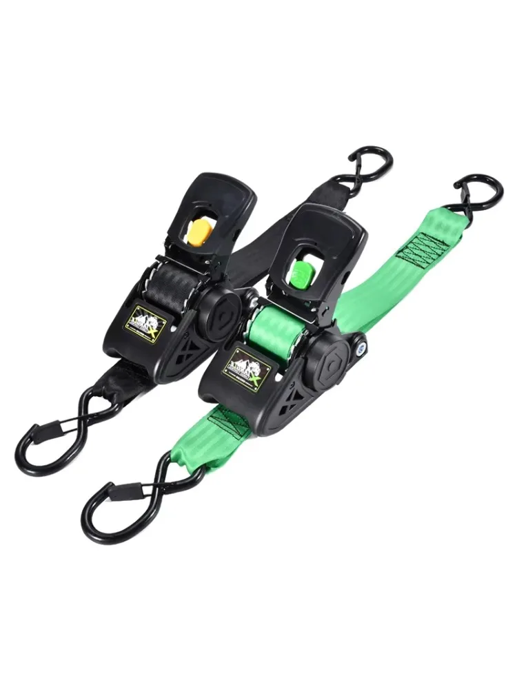 2 inch 3306 lbs boutbevestigde boottrailer met automatisch intrekbare ratchets voor boottrailer, ATV, motorfiets, Ford truck - afbeelding 2