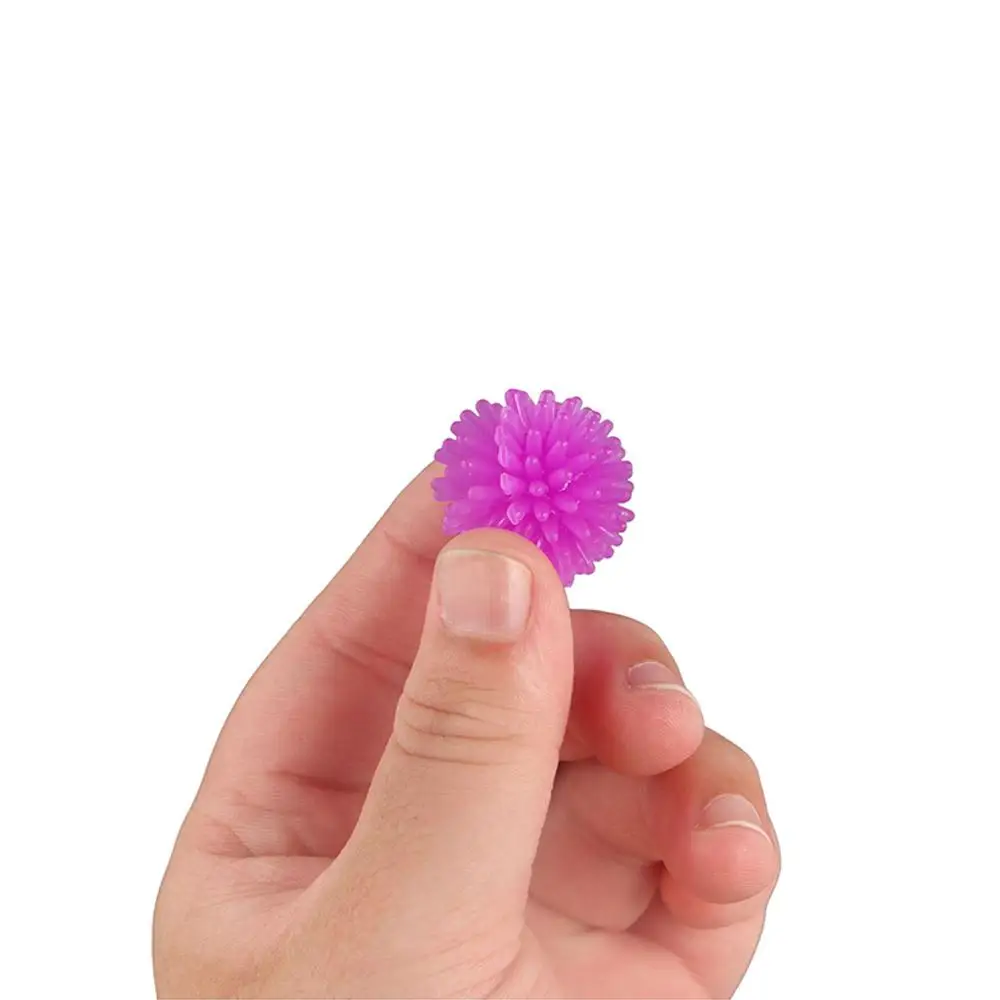 Funny Toys Soft Spiky Cat Chew Toy Squeezes Ball Fidget Toy TPR Ball Arbutus Ball Thorn Ball Pet Cat Toys Stretch Plush Ball