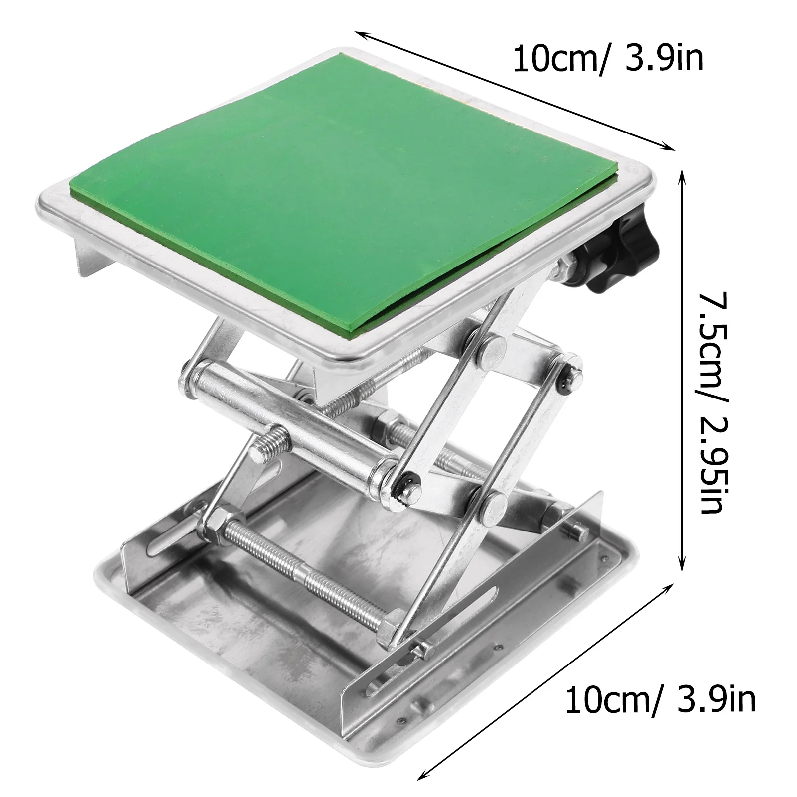 Stand Mini Lift Router Adjustable Jack Platform Hinge House Jacks Leveling Stainless Steel Labs Ladder