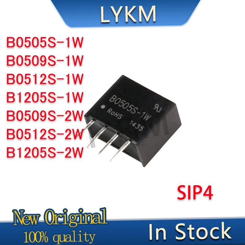 1/PCS NEW Original B0505S-1W B0509S-1W B0509S-2W B0512S-1W B0512S-2W B1205S-1W B1205S-2W SIP4 Power module In stock