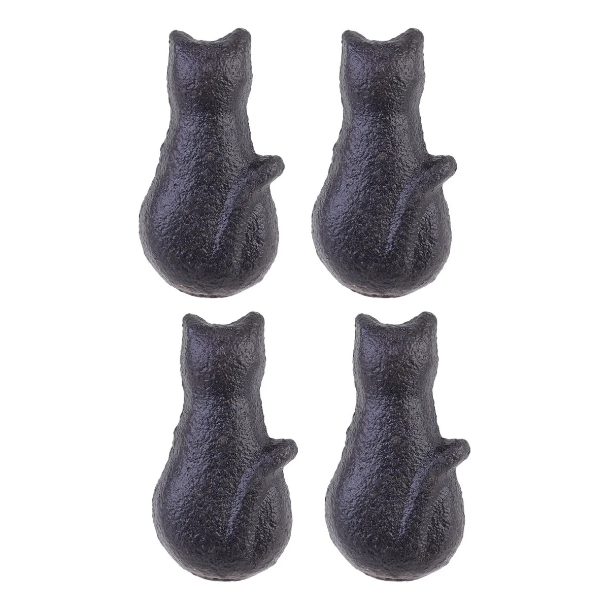 

4pcs Iron Wardrobe Handles Vintage Cabinet Knobs Heavy Duty Metal Pull For Kitchen Cupboard Drawer Home Hardware Fixtures