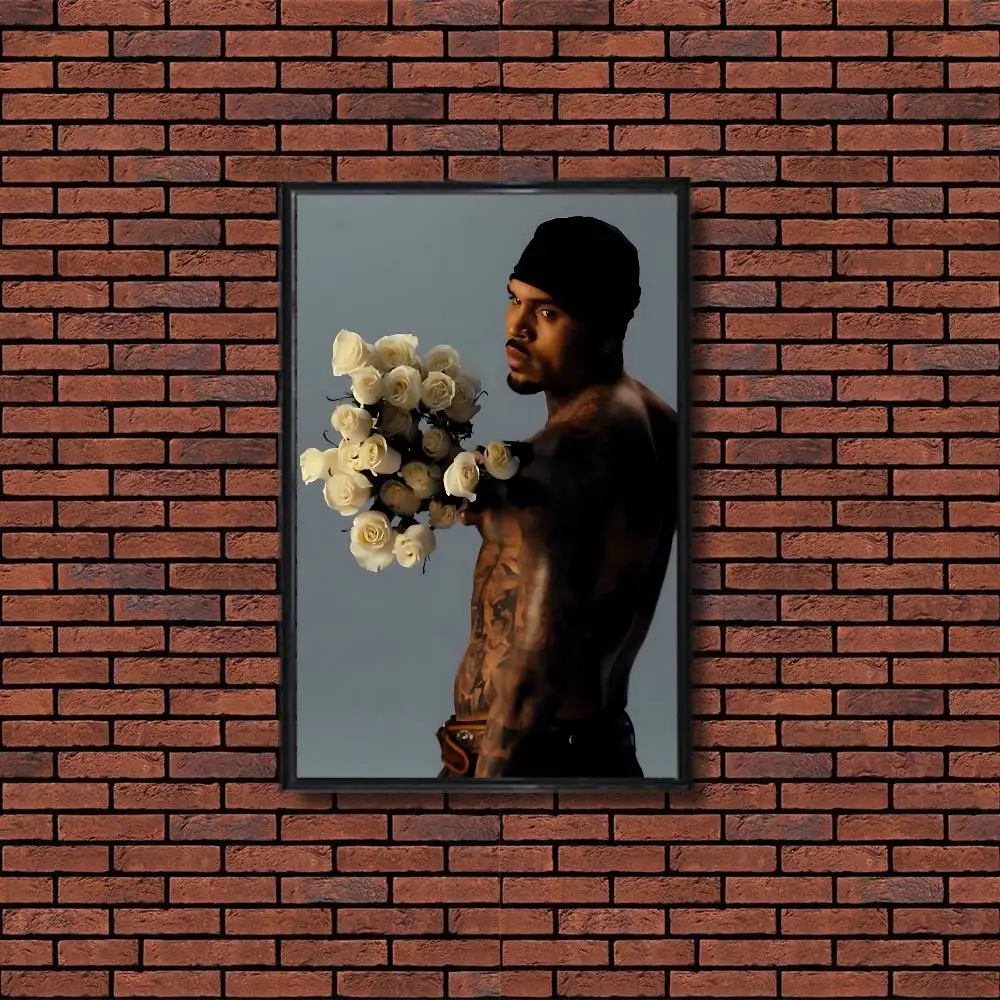 Residuals It Depends Chris Brown Poster Prints Wall Art Picture Painting Gift Living Room Restaurant Bar Large Dec Sticker