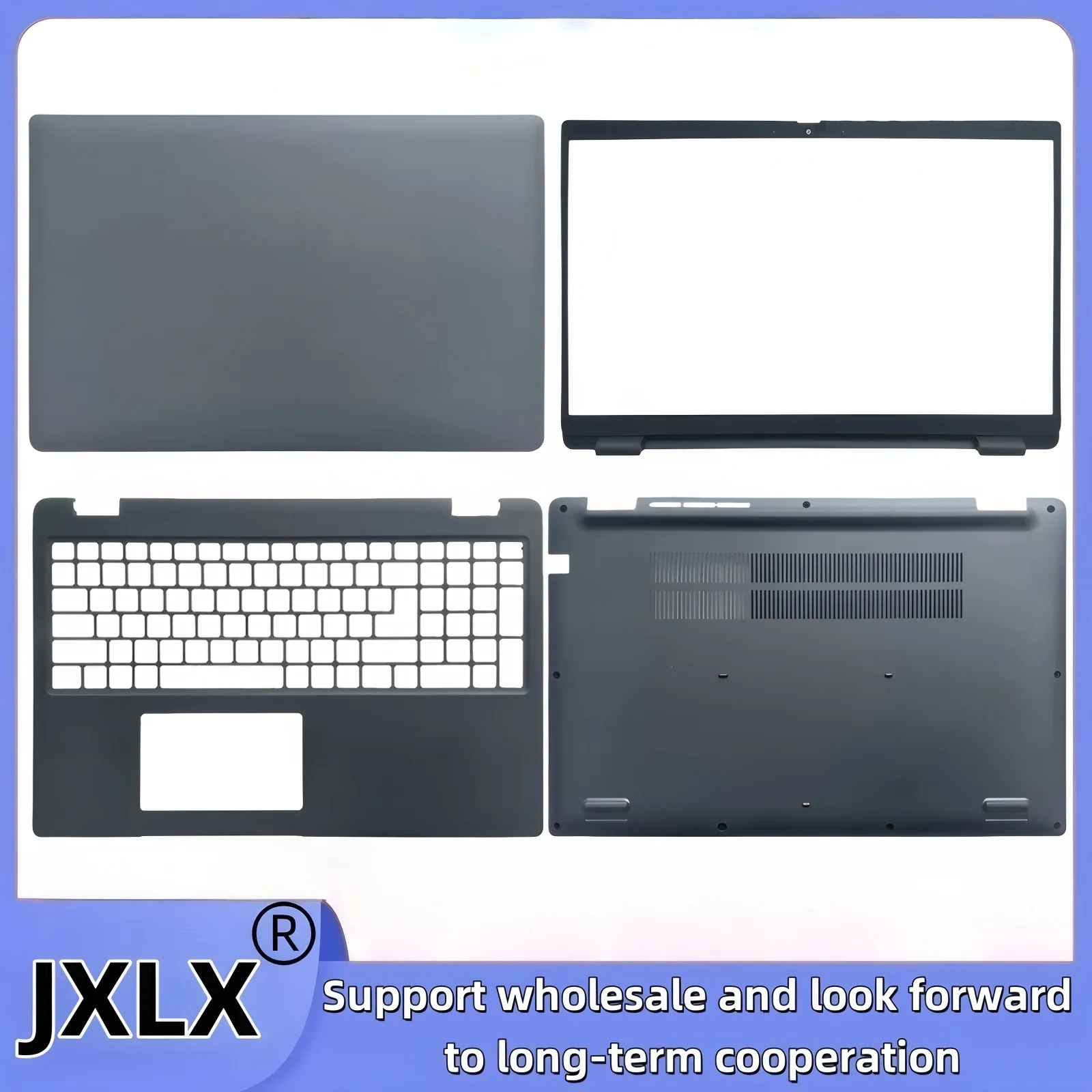 JXLX® New For Dell Latitude 3540 E3540 LCD Back Cover 03JW02/LCD Bezel 04Y0G1/Palm Rest Cover 0DVR0W/Bottom Base Cover DXF4G1