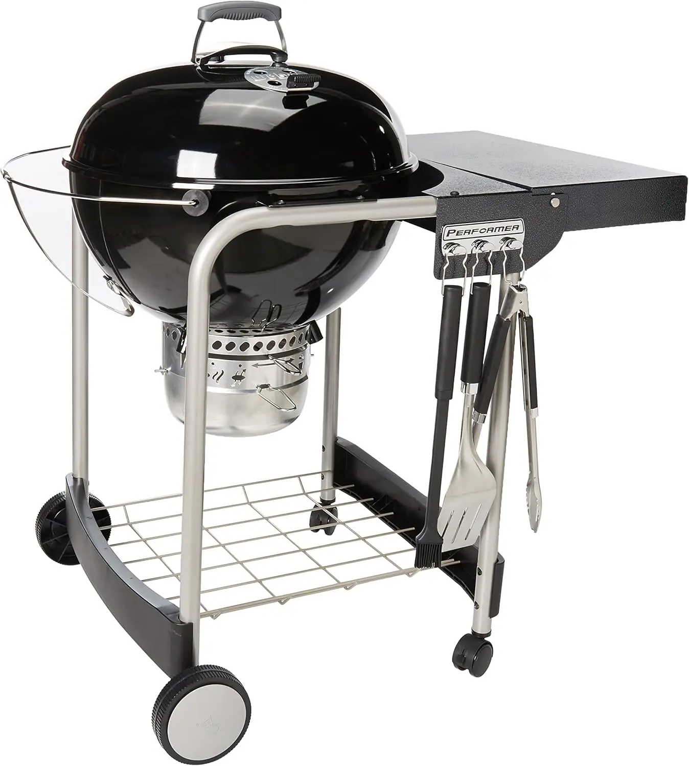 Performer Charcoal Grill, 22-Inch, Black