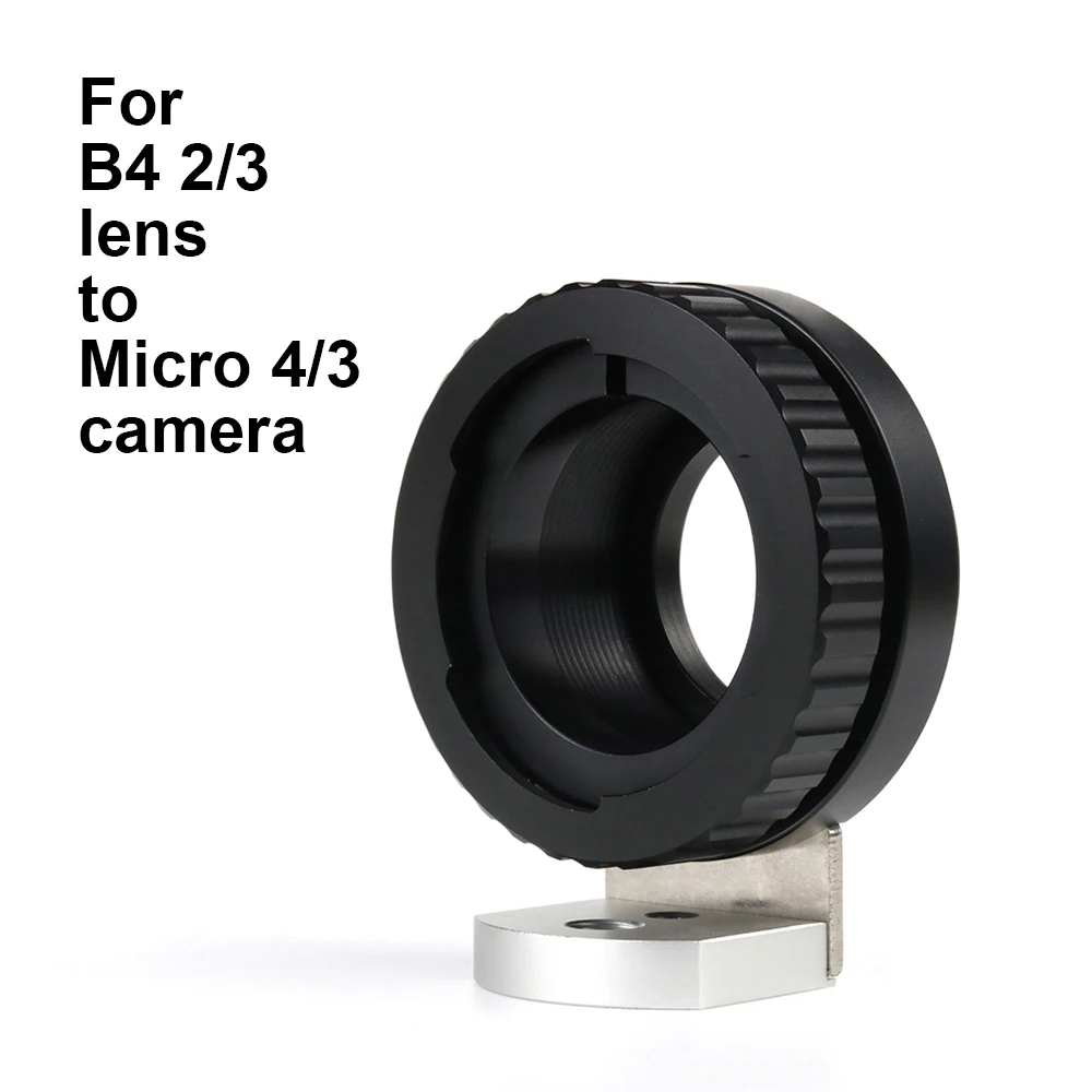 

B4-M4/3 For B4 2/3" Movie lens - Micro 4/3 M4/3 MFT Mount Adapter Ring 2/3-M4/3 for Panasonic G,GF,GX,GH Olympus E-P,E-M etc.