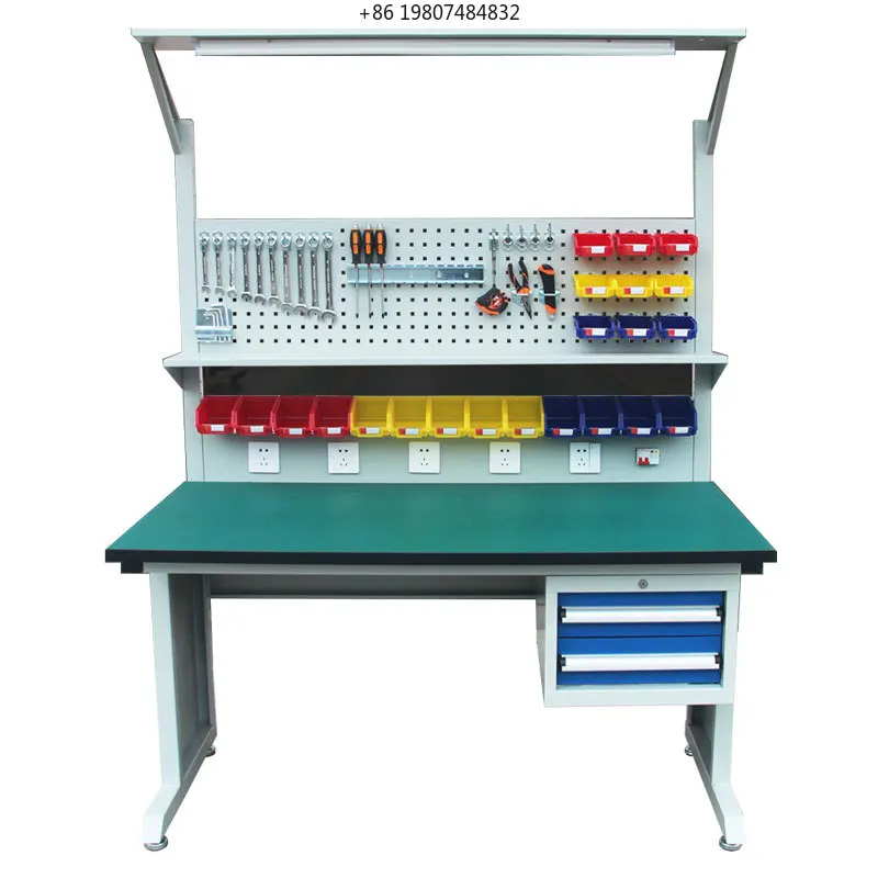 Electronics Repair Watchmaker Table Industrial Work Bench Standard ESD Anti-Static Workbench for