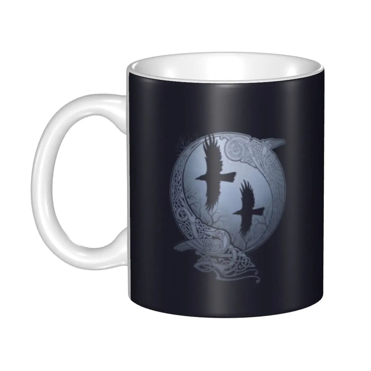 Customized Viking Quotes By Ragnar Lothbrok Mugs DIY Norse Valhalla Warrior Ceramic Milk Tea Coffee Cups
