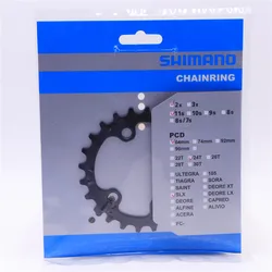 Shimano SLX FC-M7000 2x11 Speed Crankset Chainring 24T 26T 28T