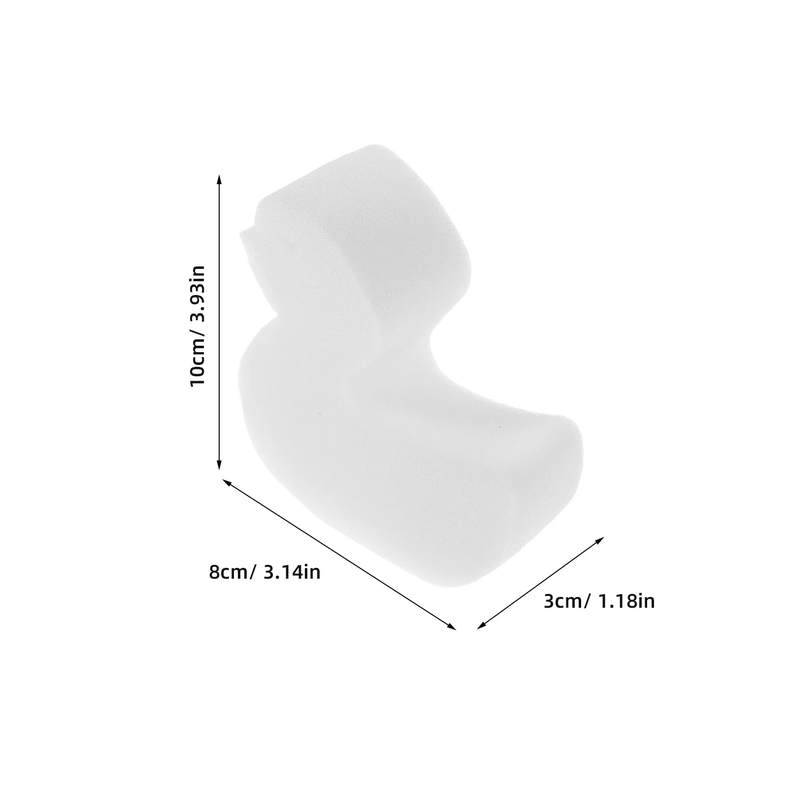 12 قطعة إسفنجة حمام السباحة العائمة امتصاص الزيت شكل بطة إزالة الزيت الفعال إسفنجة مرشحة للسبا حوض استحمام ساخن سبا الإسفنج لحوض استحمام ساخن #2