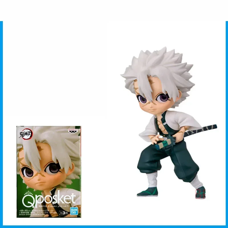 

Bandai Qposket Demon Slayer Figure Tomioka Giyuu Tengen Inosuke Himejima Gyomei Kimetsu No Yaiba Anime Action Figure Toys Boys