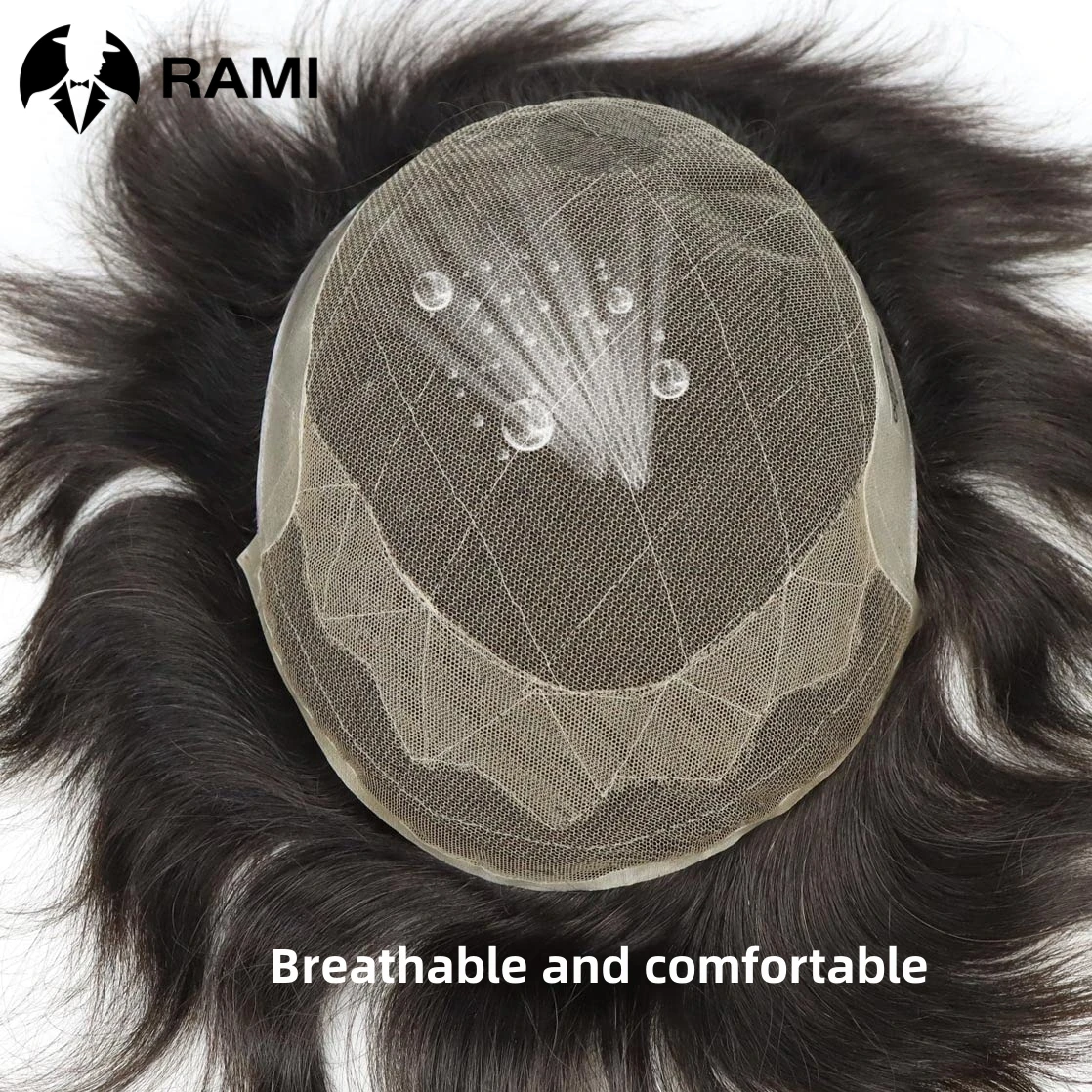 الرجال الشعرية الاصطناعية خصلات الشعر المستعار الإنسان الطبيعي الرجال الدانتيل بولي Base قاعدة الشعر المستعار نظام الشعر الذكور وحدات شعر مستعار شعري طبيعي للرجل