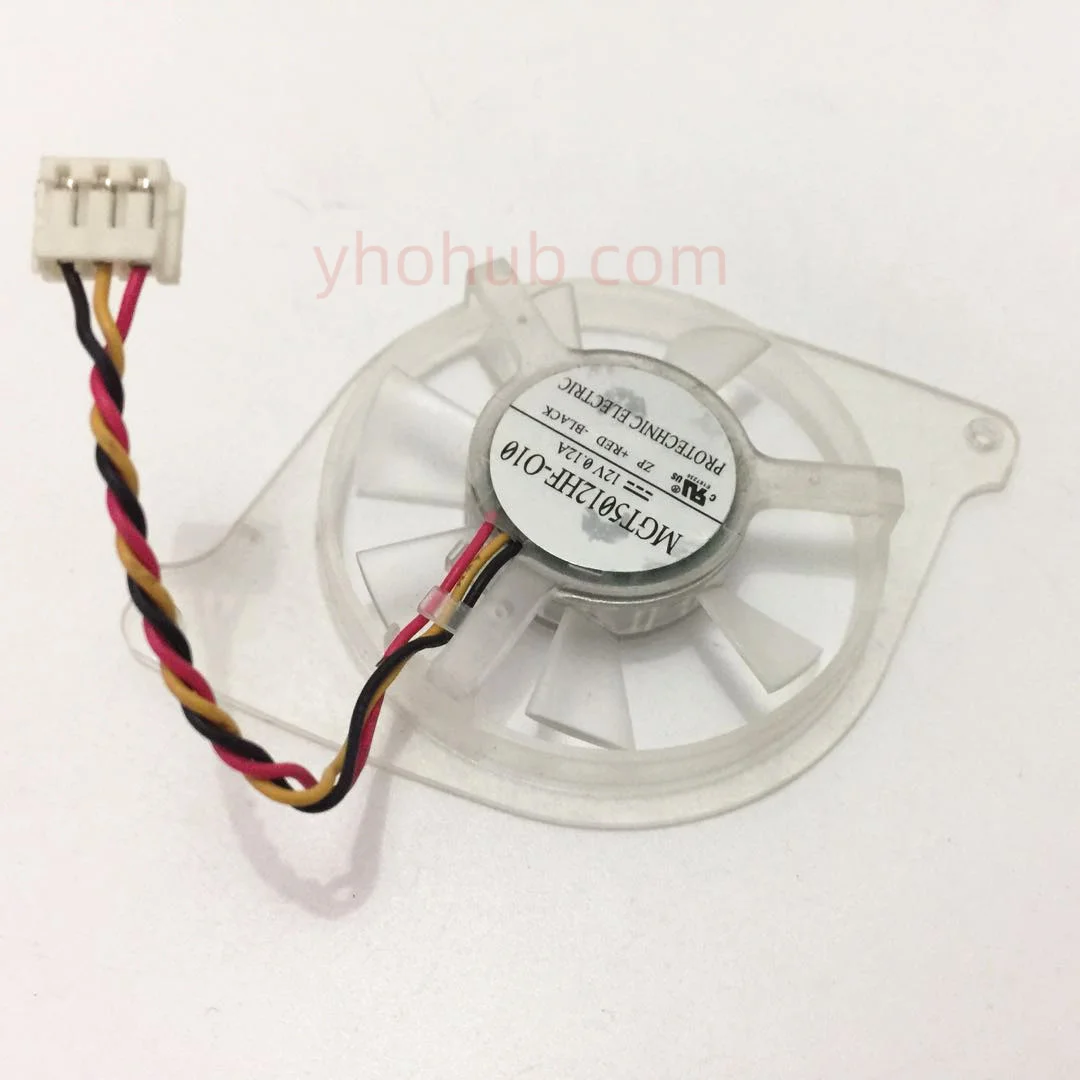 

Protechnic Magic MGT5012HF-O10 DC 12V 0.12A 86x56x10mm Server Cooling Fan