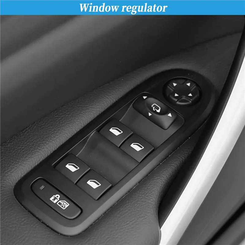 

AU28-Automobile Electric Window Lift Switch For Citroen C5 408 508 Part Number:98053458ZE 98054506ZD