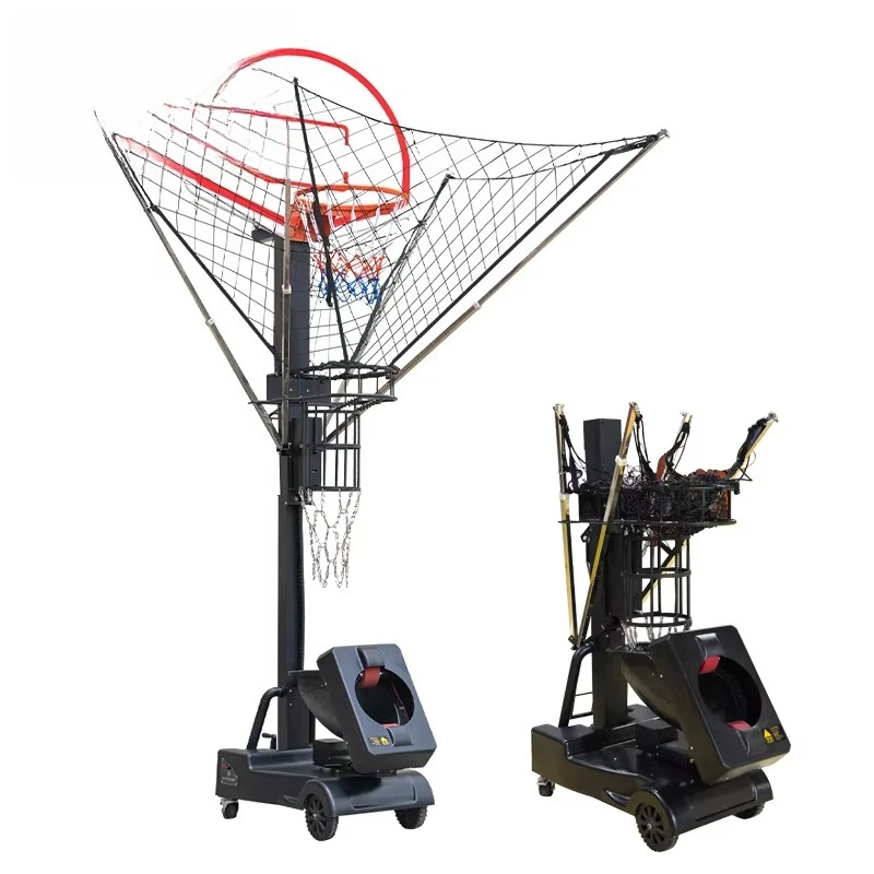 Multiple Angle Shooting Basketball Rebounder Shooting Machine Gun Basketball Shooting Machine view 3