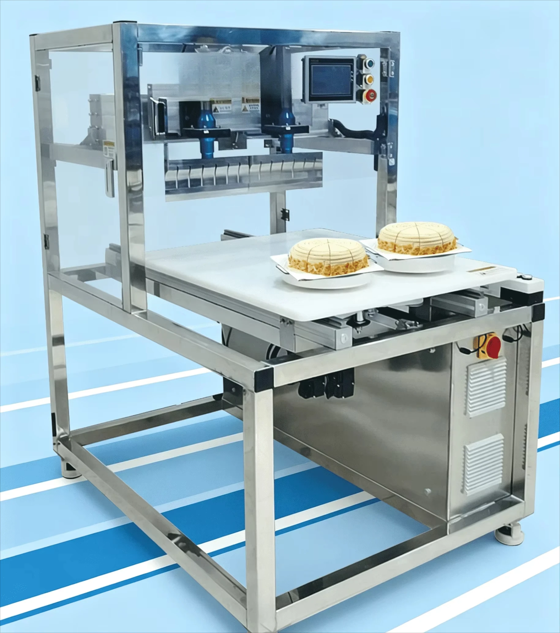 MeiShun New Automatic Cake Cooking Machine Easy to Operate 220V 1 Year Warranty Bakery Equipment