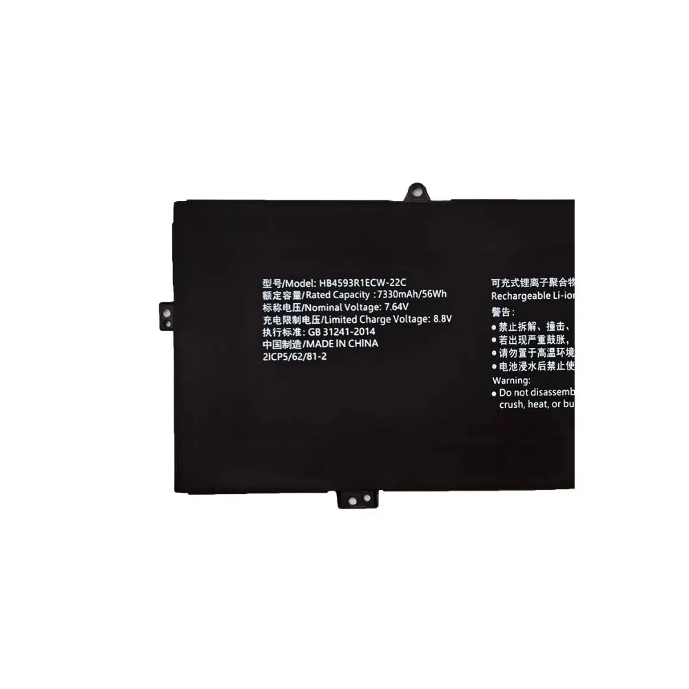 For Huawei Magicbook 14 2019,R5 2500U,X Pro 13.9,VLT-W50,W60,KPRC-W10,VLR-W09,KPR-W19,MACH-W29C Laptop Battery HB4593R1ECW-22C