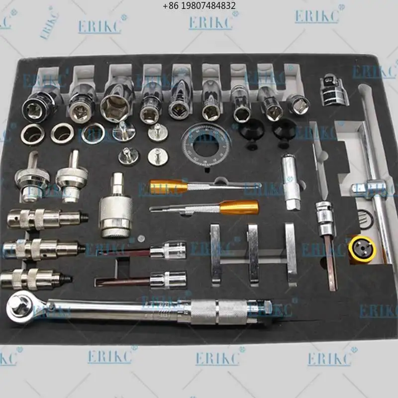 Universal  Fuel Injector Assy Repair Kits 40pcs Dismounting Disassemble Remove Full Set Tool E1024000