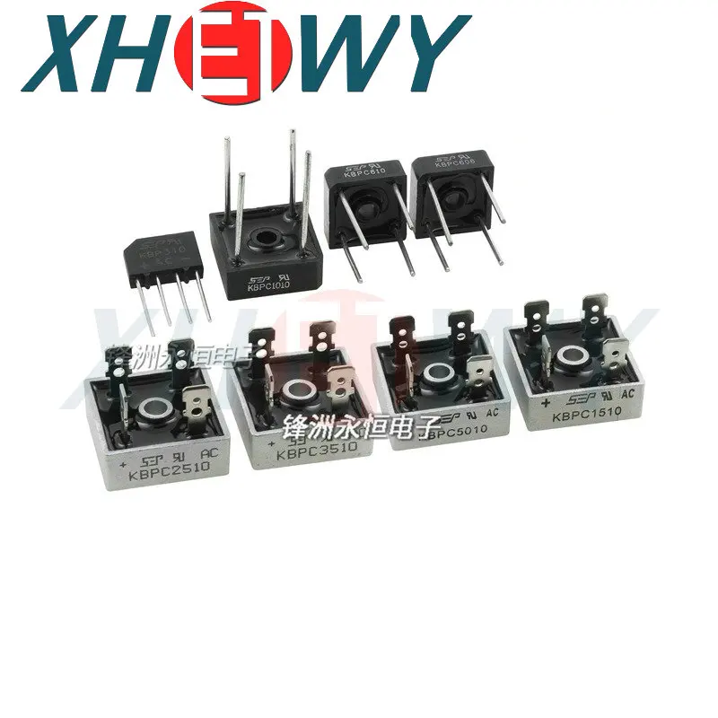KBPC5010/3510/2510/1510/1010/610/606 6-50A 1000V KBPC110 KBPC606 KBPC610 KBPC1010 KBPC1510 KBPC2510 KBPC3510 KBPC5010