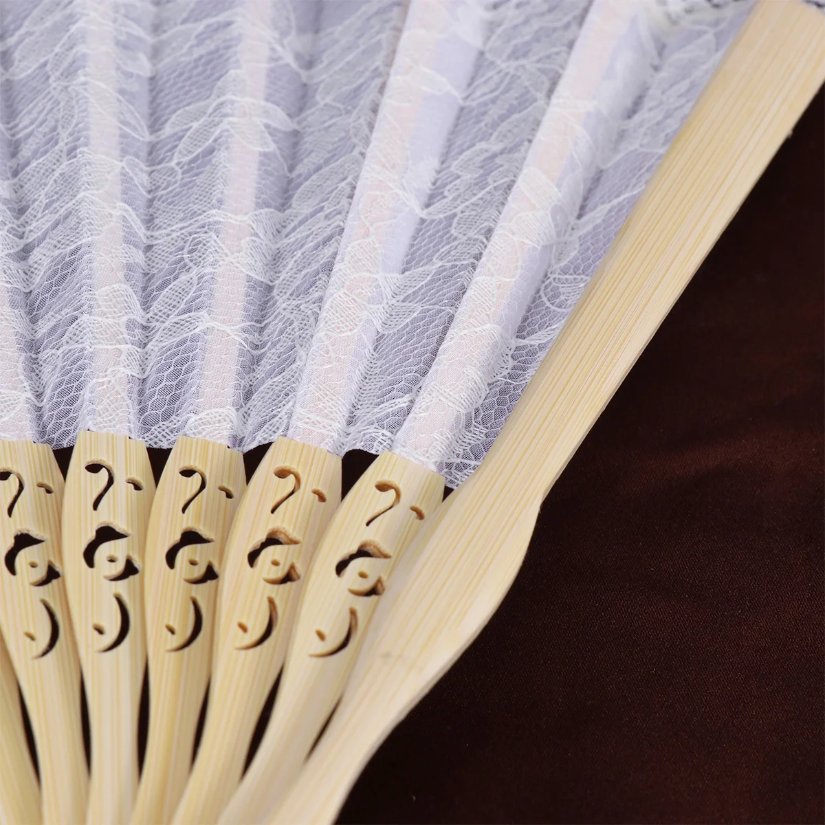 

Lace H Fan Vintage Home Decor Folding Fans Bamboo Japanese Style Craftsmanship Summer Performance Stage Tassel