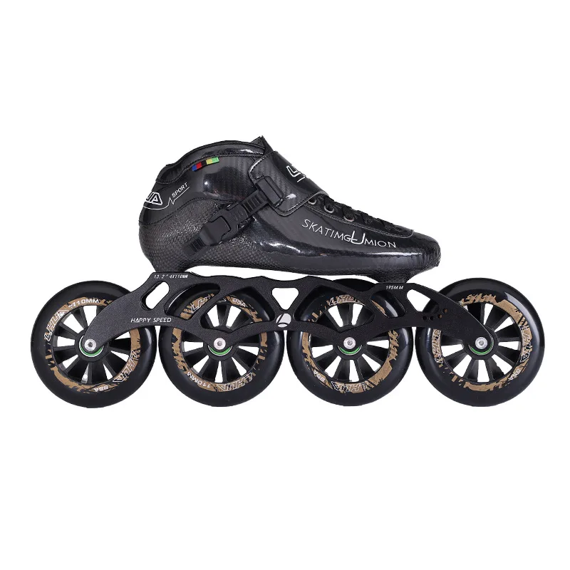 Primary Professional Adult Inline Speed Skates With Stock Factory Cheap Price  100mm*4/110mm*3/110mm*4