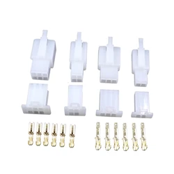 10/20pcs 2.8mm 2/3/4/6/9 pin Automotive 2.8 Electrical wire Connector Male Female cable terminal plug Kits Motorcycle ebike car