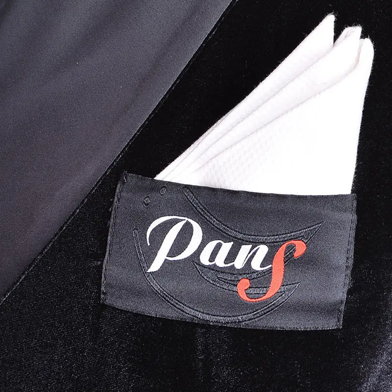 Mode Walzer Ballroom Dance Samt Weste Männer Schwarz Moderne Tanzen Tops Erwachsene Rumba Latin Dance Top Praxis Tragen SL14795