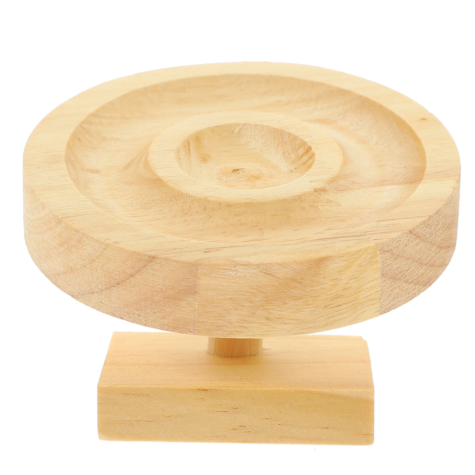 

Wooden Bracelet Display Stand Compact Jewelry Organizer Smooth Surface Delicate Color Perfect for Home Mall Decor