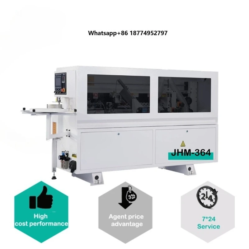 Carpenters-Recommended Jinhai JHM-364 Automatic Edge Banding Machine with Eco-Friendly Gluing and Motor for MDF Production