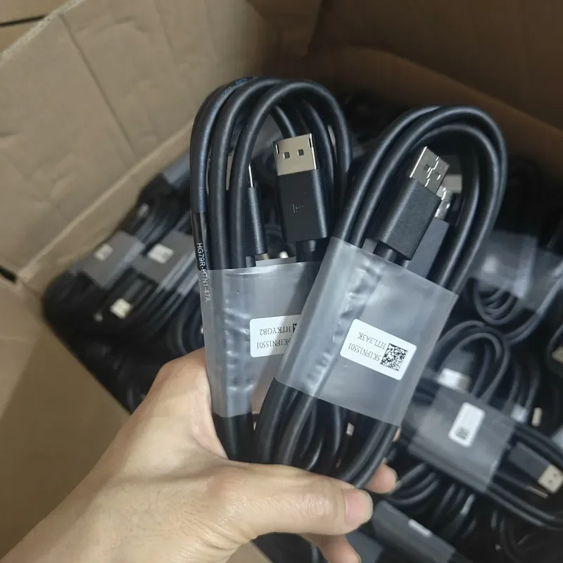 for Dell Original DP Cable 1.8m Pure Disassembly High Quality DisplayPort to DisplayPort Video Cord for Monitor PC Laptop